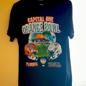 Gildan Cotton Medium Capital One Orange Bowl T-Shirt